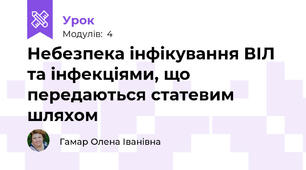 Небезпека інфікування ВІЛ та інфекціями, що передаються статевим шляхом