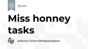 Miss honney tasks
