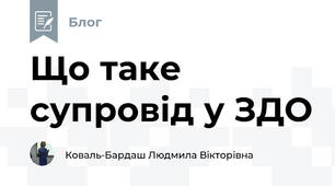 Що таке супровід у ЗДО