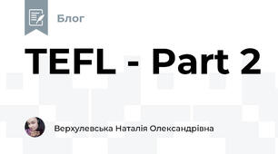 TEFL - Part 2