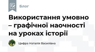 Використання умовно – графічної наочності на уроках історії 
