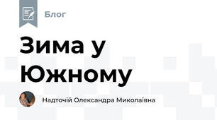 Зима у Южному
