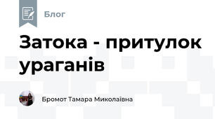 Затока - притулок ураганів