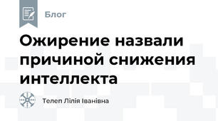 Ожирение назвали причиной снижения интеллекта