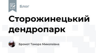 Сторожинецький дендропарк