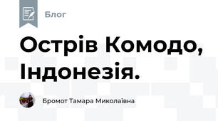 Острів Комодо, Індонезія.
