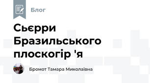 Сьєрри Бразильського плоскогір 'я