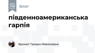 південноамериканська гарпія