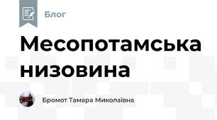 Месопотамська низовина