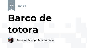 Barco de totora