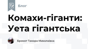 Комахи-гіганти: Уета гігантська