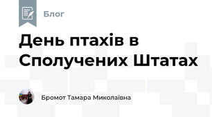 День птахів в Сполучених Штатах