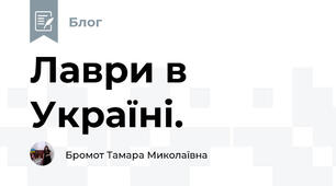 Лаври в Україні.