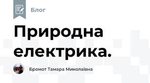 Природна електрика.  