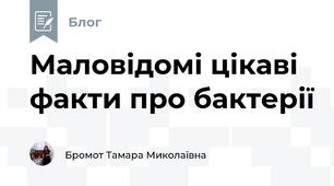 Маловідомі цікаві факти про бактерії