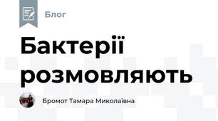 Бактерії розмовляють