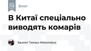 В Китаї спеціально виводять комарів