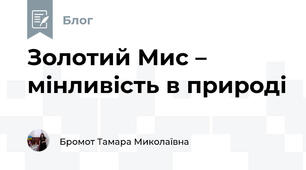 Золотий Мис – мінливість в природі