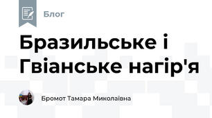 Бразильське і Гвіанське нагір'я
