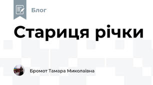 Стариця річки