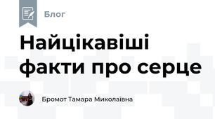 Найцікавіші факти про серце