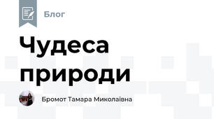 Чудеса природи