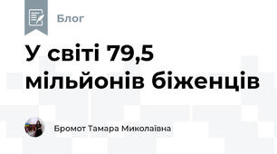 У світі 79,5 мільйонів біженців  