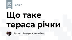 Що таке тераса річки