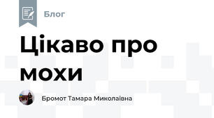 Цікаво про мохи