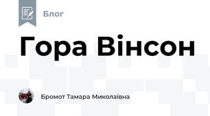 Гора Вінсон