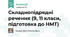 Складнопідрядні речення (9, 11 класи, підготовка до НМТ)