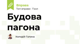 Будова пагона