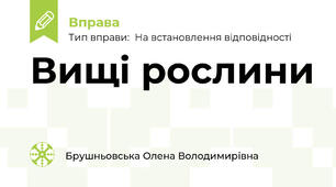 Вищі рослини