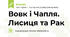 Вовк і Чапля. Лисиця та Рак