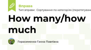 How many/how much