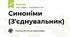 Синоніми (З'єднувальник)