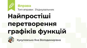 Найпростіші перетворення графіків функцій